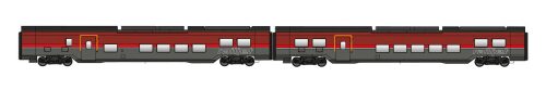 Jägerndorfer JC12200 ÖBB 2-teil. Railjet Set  Multifunktions- und 2.Kla